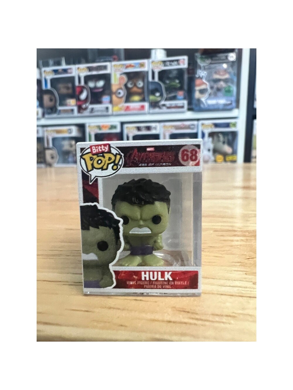 BITTY Hulk Age of Ultron 1-Inch Funko Pop #68 Avengers Infinity Saga Marvel MCU